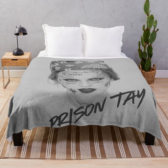Prison Tay Throw Blanket