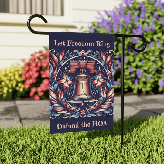 4th of July Garden Flag | Let Freedom Ring