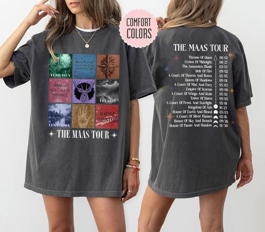 Sarah J. Maas Eras Tour  Shirt - The Maas Tour Tee
