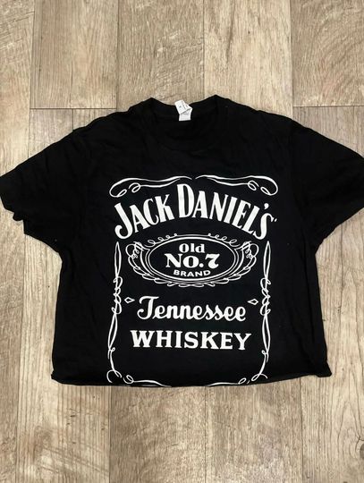 Whiskey Tennesse Cowgirl Crop Top