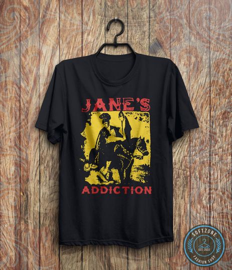 Jane's Addiction Shirt, Music Shirt, Tour Shirt, Rock Band Music Shirt