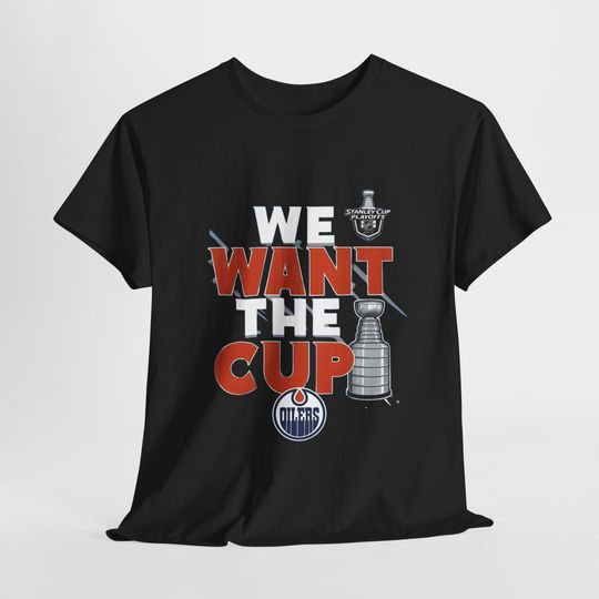 Edmonton Oilers T shirt, Stanley Cup T shirt, Hockey T shirt
