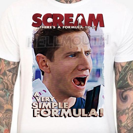 Scream Movie T-shirt. Randy Meeks - Jamie Kennedy