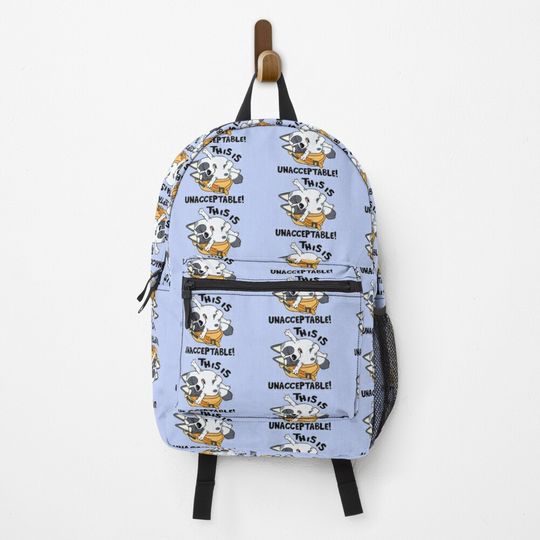 This is unacceptable, Blue Heeler Backpack