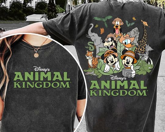 Animal Kingdom Retro Tee, Magical Place Shirt, 2024 Family Trip T-shirt