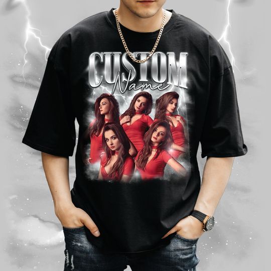 Custom Bootleg Rap Shirt, Personalized Bootleg , Girlfriend Face Tshirt