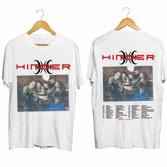 Hinder 2024 Tour Double Sided Shirt