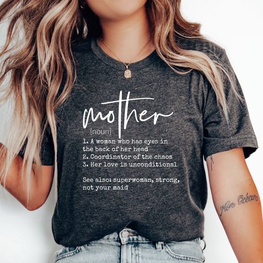 Mother Definition Shirt, Mother's Day Shirt, Gift For Mom, Best Mom Sweatshirt, Mother's Day Gift, Mother Shirt, Cool Mom Shirt Active