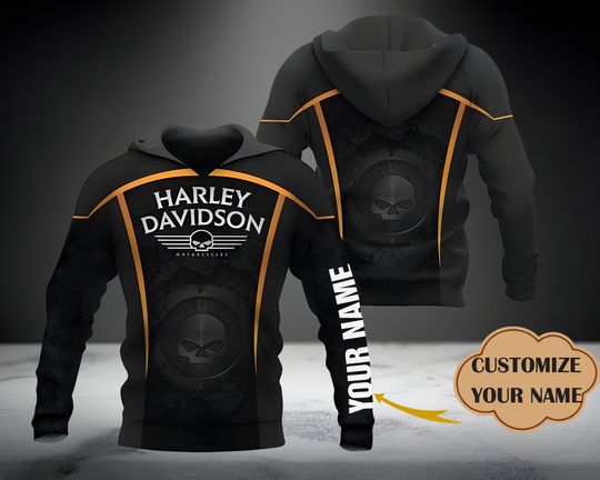 Personalized Haarleyy Davidson 3D Normal Hoodie All Over Printed For Men And Women