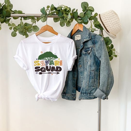 Safari Squad Shirt  Wild Life Lover Outfit - Africa Trip Apparel - Wild Animal Lover T-Shirt
