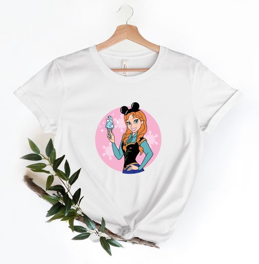Disney Princess Anna T-Shirt, Frozen Anna Shirt, Frozen Top, Disney Princess Anna Shirt