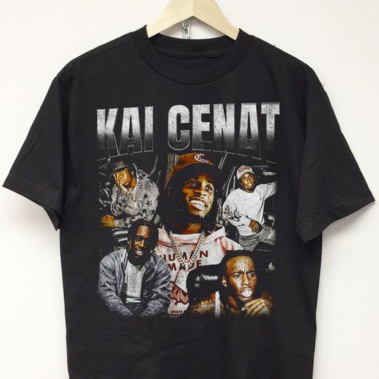 KAI CENAT T-SHIRT | vintage rap tee | 90s y2k hip hop | concert tour merch | streetwear sneakerhead | drake Travis kanye west gaming
