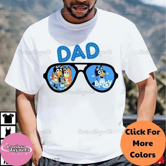 Dad Life BlueyDad Shirt, Cool BlueyDad Dad Shirt