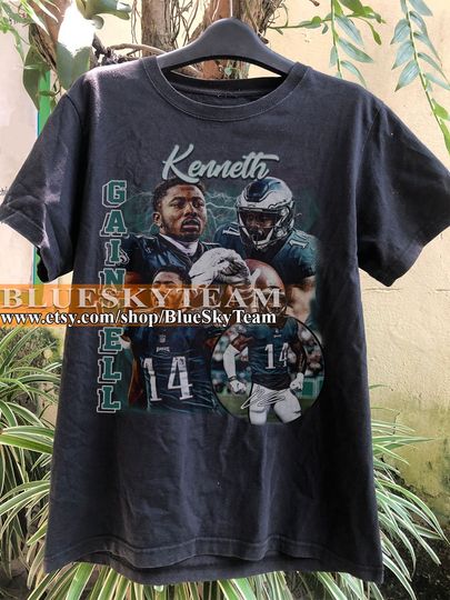 Vintage 90s Graphic Style Kenneth Gainwell T-Shirt, Kenneth Gainwell shirt, Retro American Football Bootleg Gift