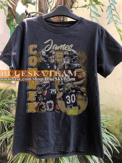 Vintage 90s Graphic Style James Conner T-Shirt, James Conner shirt, Retro American Football Bootleg Gift