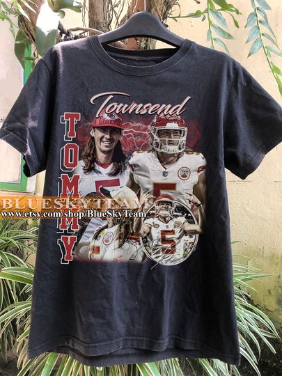 Vintage 90s Graphic Style Tommy Townsend T-Shirt, Tommy Townsend shirt, Retro American Football Bootleg Gift