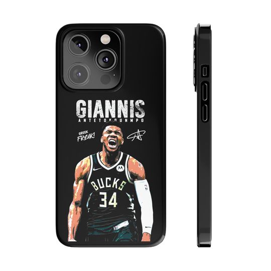 Giannis Antetoko Milwaukee Bucks Bootleg Phone Case