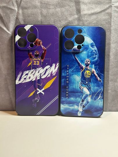 NBA Legend iPhone Case Featuring Basketball's Prolific Players