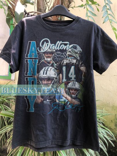 Vintage 90s Graphic Style Andy Dalton T-Shirt, Andy Dalton shirt, Retro American Football Bootleg Gift