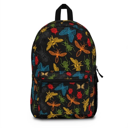 Insects Backpack Nature lover Backpack Insects Lover Backpack