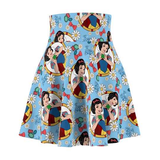 Snow White Women's Skater Skirt