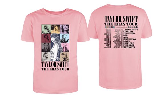 2024 Taylor Eras Tour Fan T shirts Adults and Kids Sizes Various Colours