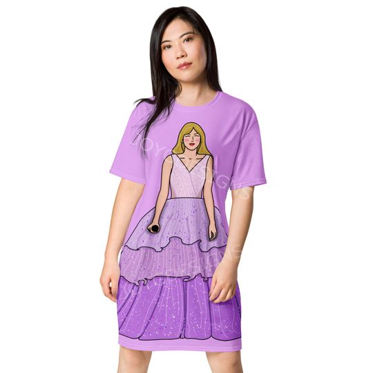 Taylor inspired concert T-shirt dress, fan art