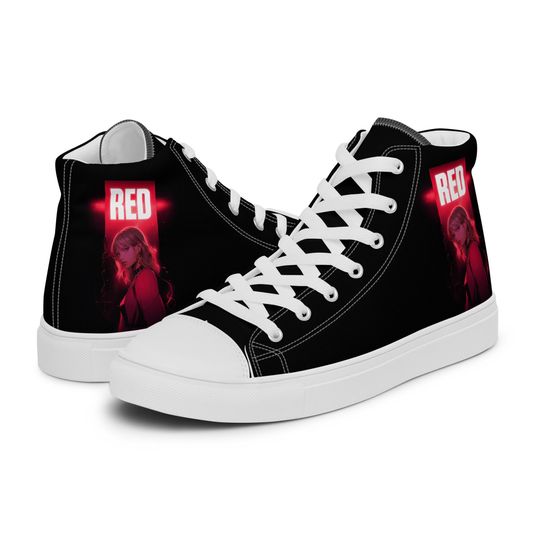 Taylor RED Womens high top shoes