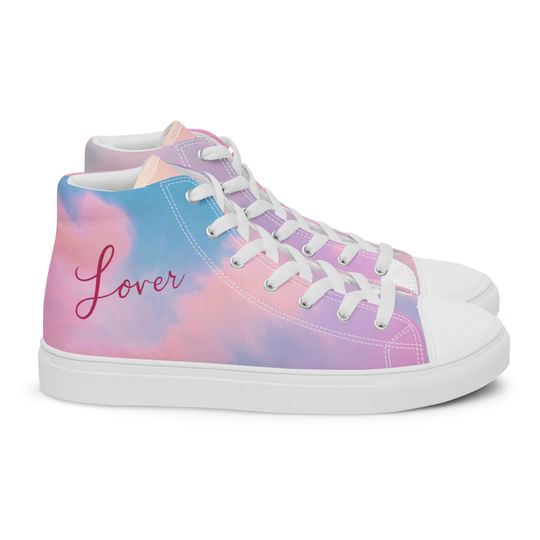 Women's Taylor High Top Sneakers ** Lover ** Eras Tour Outfit Inspiration ** TTPD
