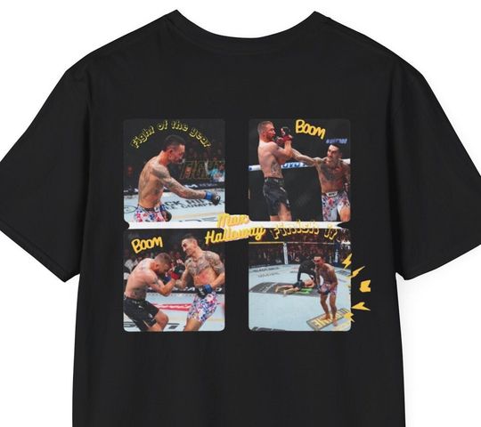 Max Holloway t-shirt / UFC t-shirt / MMA t-shirt