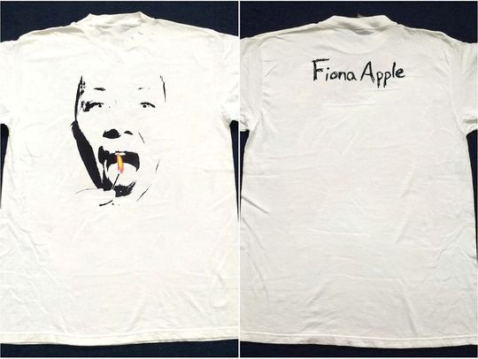 1999 Fiona Apple Fast As You Can T-Shirt, Fiona Apple Tour 1999 T-Shirt
