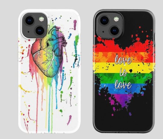 Pride iPhone Case: Rainbow LGBTQ+ Support & Protection