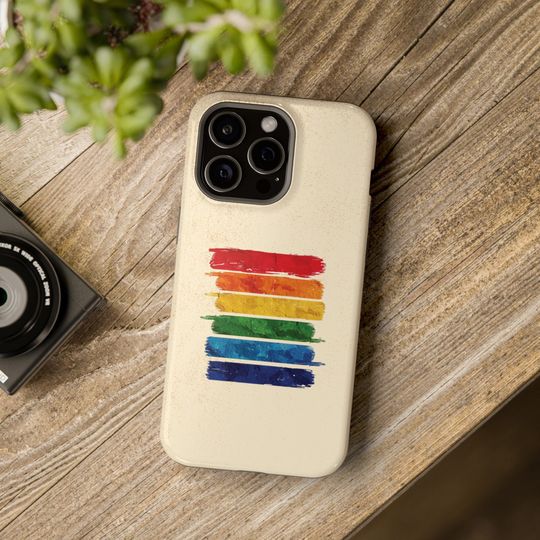 Pride iPhone Case: Rainbow LGBTQ+ Support & Protection