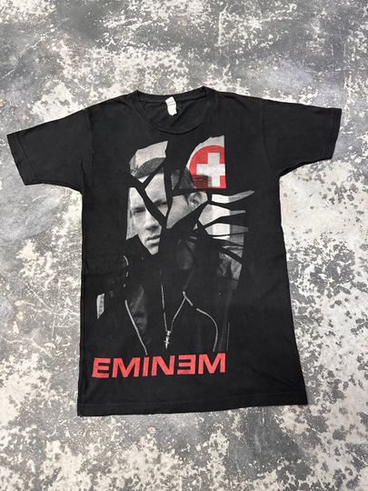 Eminem Graphic Tee, Eminem Shirt, Slim Shady Eminem T-Shirt, Hip Hop Rap Music Shirt