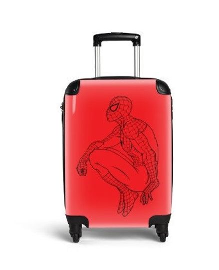 Spiderman Suitcase Cabin Travelling Super Hero Gifts Birthday Anniversary Valentines Day