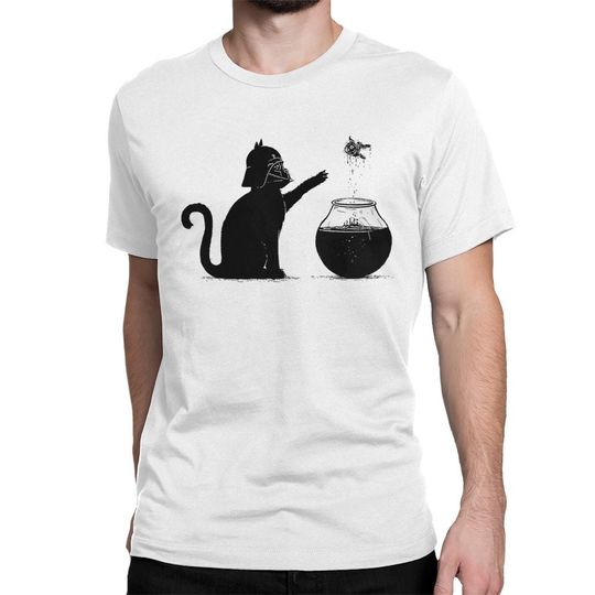 Darth Vader Cat Funny T-Shirt / Men's Women's Sizes