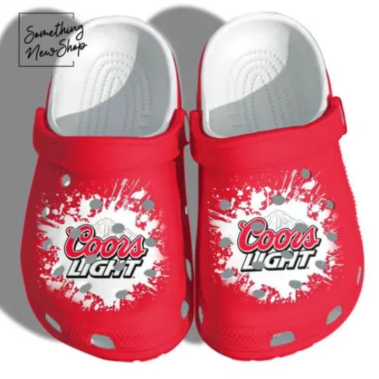 Beer Connoisseur CCOORS Light Clog Shoes, Gift for dad, father's day gift