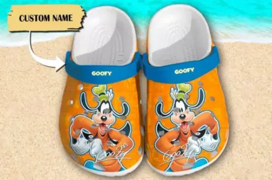Custom Dog Clogs Mouse Movie Sandals, Funny Dog Shoes, Magic World Shoes