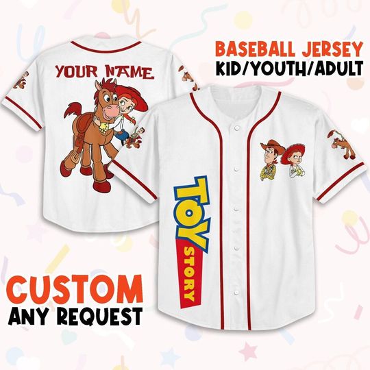 Personalize Toy-Story Love Life Baseball Jersey Shirt