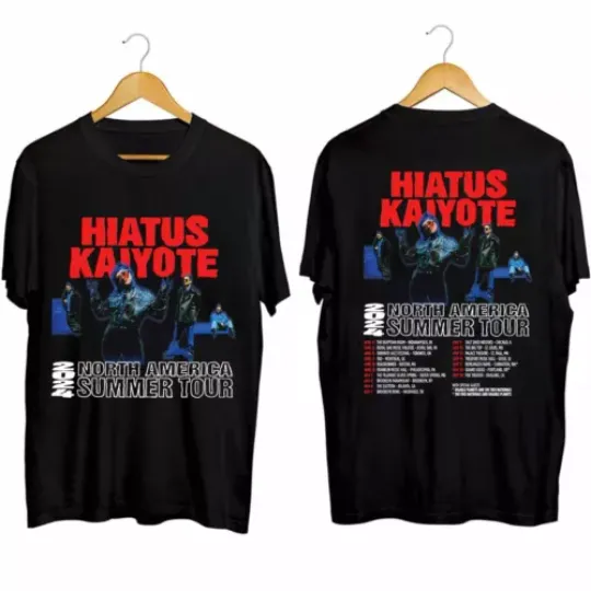 Hiatus Kaiyote 2024 Tour Double Sided Shirt