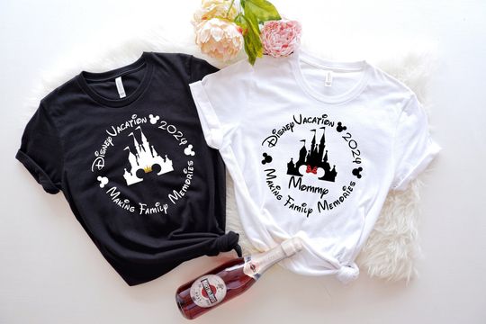 Custom Family Disney Trip Shirt, Disneyland Family Vacation Shirts