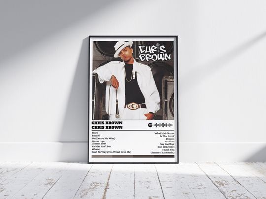 Chris Brown Poster Print | Chris Brown Poster