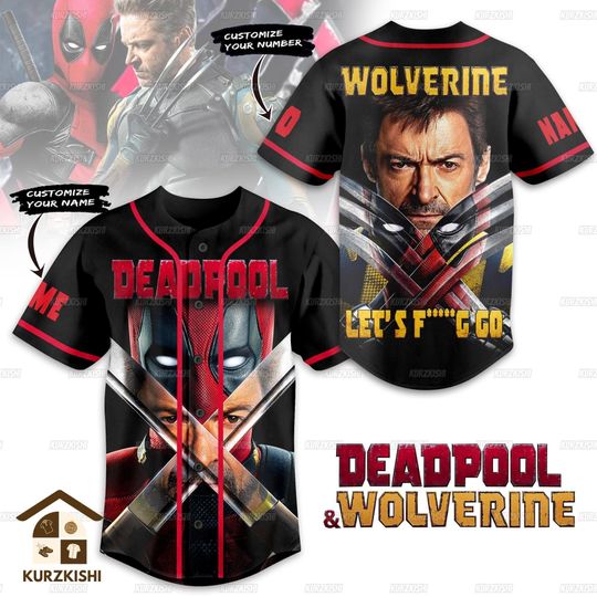 Deadpool Jersey, Spider Man Jersey Shirt, Spider Man Baseball Jersey, Superhero Shirt