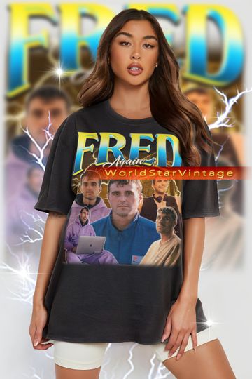 FRED AGAIN Vintage Shirt, Fred Again Tshirt, Fred Again Fan Tees