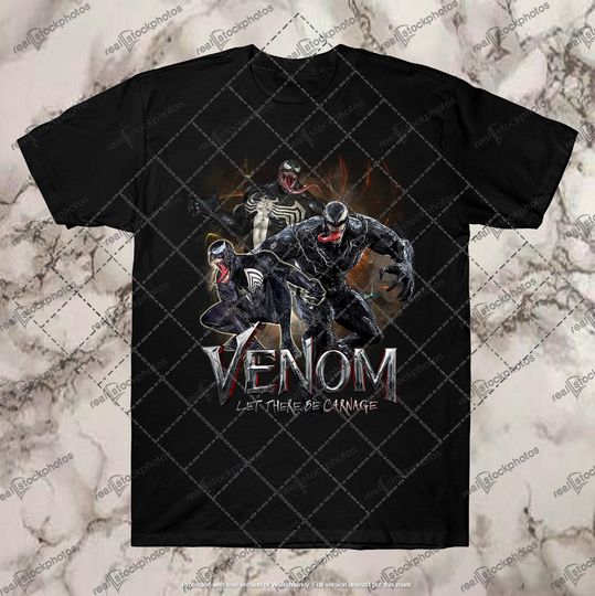 New Fashion Venom Spiderman Tshirt Cotton For Men Women Kids Loose Comfortable Sports Short Sleeves Street Fashion Clothing Tops