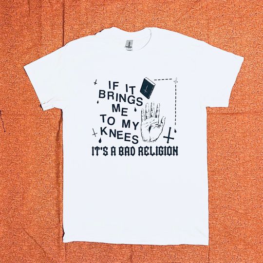 Bad Religions Shirt, Cotton Short Sleeve Vintage Men Women Casual Available all SizeTee, Gift for Friends