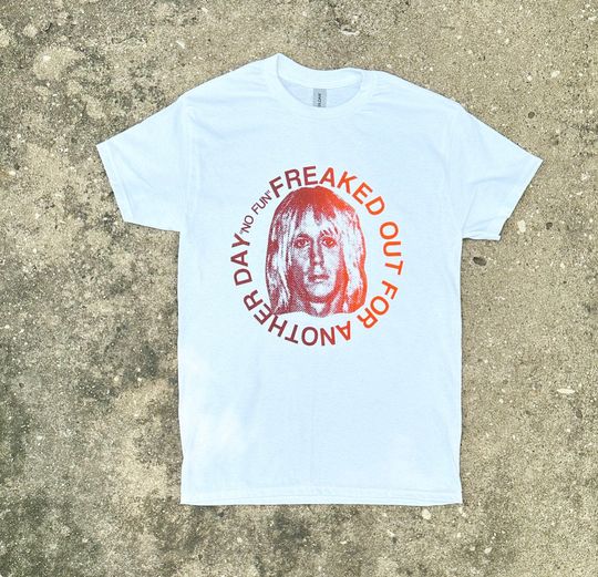 Iggy Pop Shirt, Cotton Short Sleeve Vintage Men Women Casual Available all SizeTee, Gift for Friends