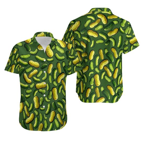 Pickle Tropical Funny Hawaiian Shirt