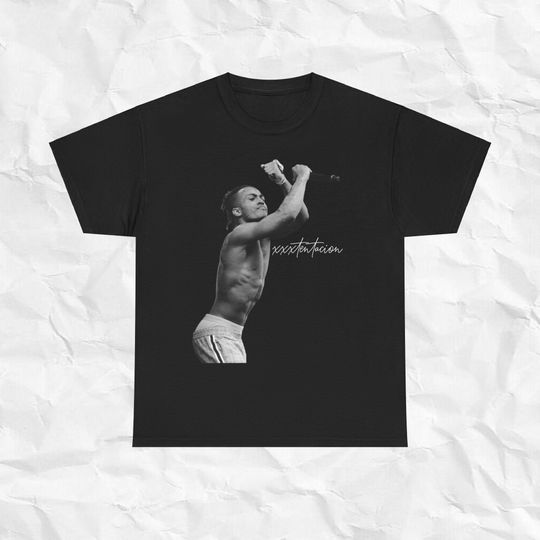 Inspired Vintage Rap Shirt, XXXTentacion Graphic Shirt, Hip-Hop Rap Graphic Tee