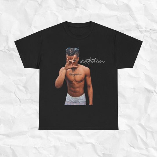 XXXTentacion Graphic Shirt, Inspired Vintage Rap Shirt, Hip-Hop Rap Graphic Tee